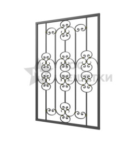 Решетка на окно кованая 7-29
